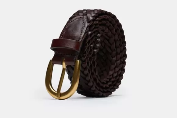 MORJAS Ceintures*The Belt BrownBraided