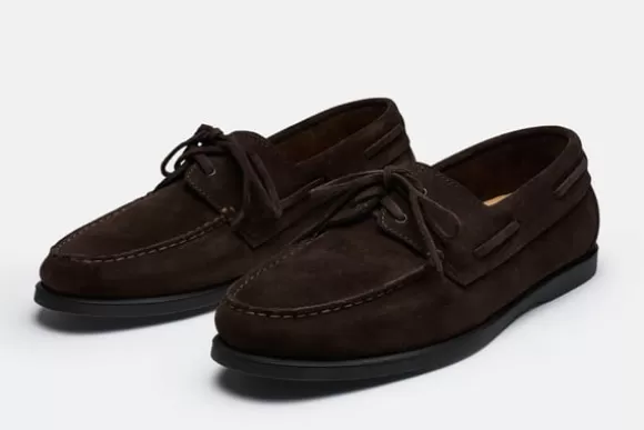 MORJAS Boat Shoes*The Boat Shoe BrownSuede