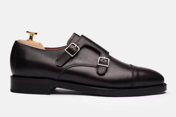 MORJAS Monk Straps*The Double Monkstrap BurgundyCalf