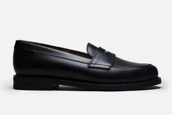 MORJAS Mocassins*The Ivy Loafer BlackCalf