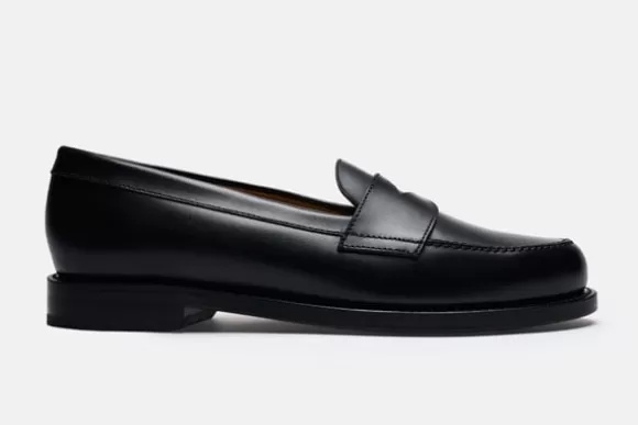 MORJAS Mocassins*The Ivy Loafer BlackCalf