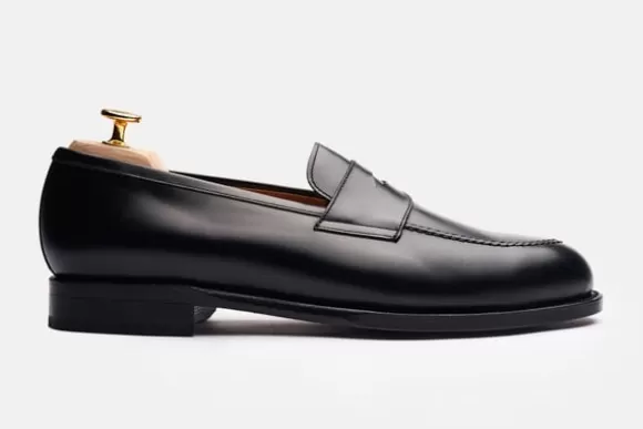 MORJAS Mocassins*The Penny Loafer BlackCalf