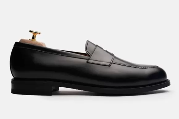 MORJAS Mocassins*The Penny Loafer BlackCalf