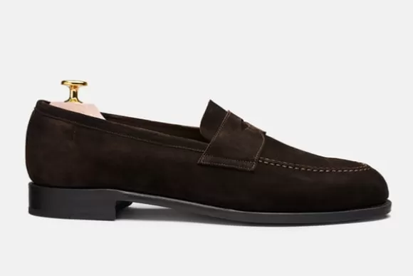 MORJAS Mocassins*The Penny Loafer BrownSuede