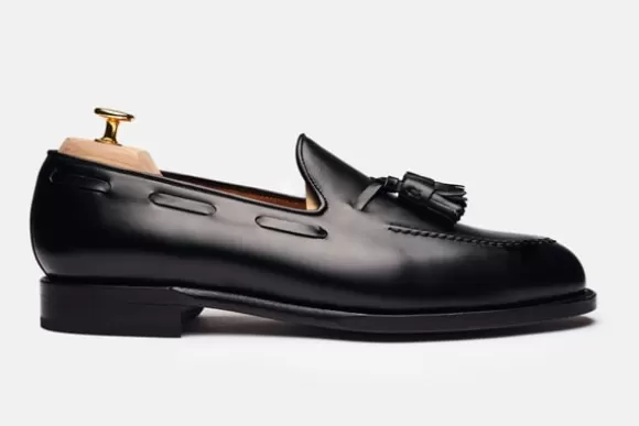 MORJAS Mocassins*The Tassel Loafer BlackCalf