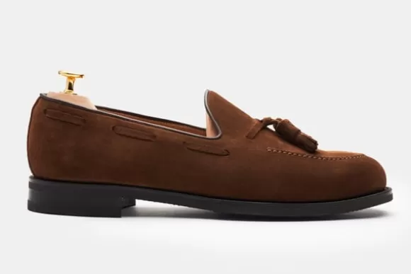 MORJAS Mocassins*The Tassel Loafer MediumBrownSuede